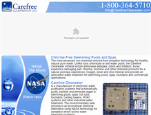 Tablet Screenshot of carefreeclearwater.com